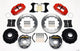 Wilwood Narrow Superlite 4R Rear P-Brk Kit 12.88in Red Chevy 12 Bolt w/ C-Clips Stggrd mt - Mammoth Racing -