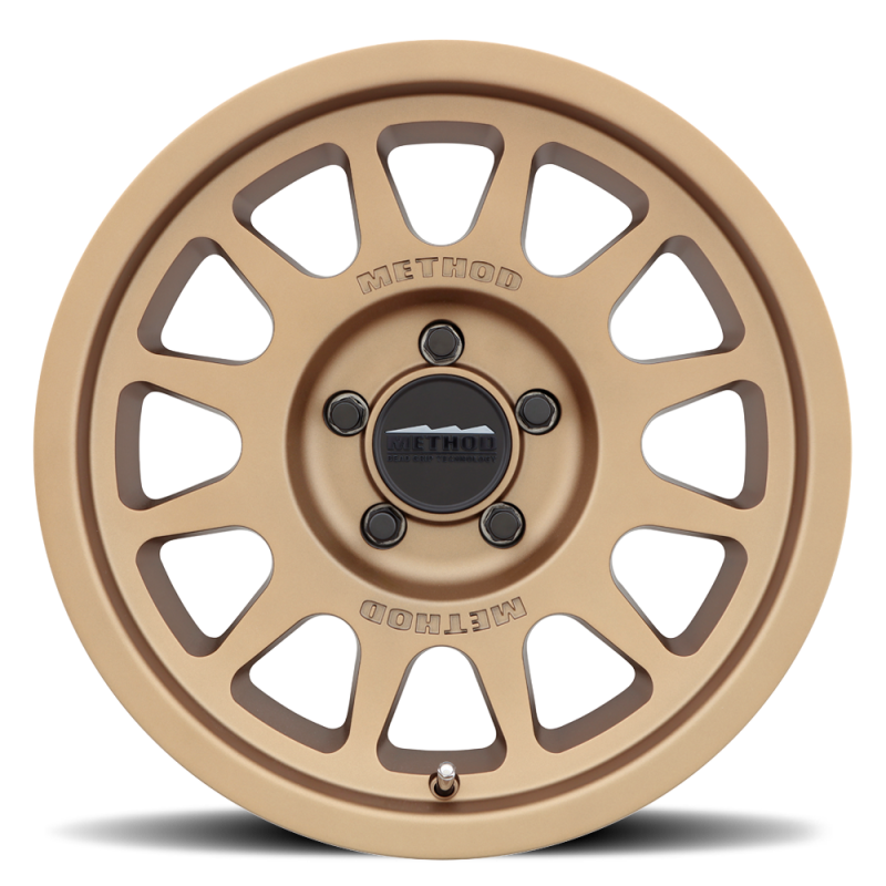 Method Mr703 17x7.5 +50mm Offset 5x160 65mm CB Method Bronze Wheel - Mammoth Racing -