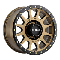 Method Mr305 NV 20x10 -18mm Offset 8x180 130.81mm CB Method Bronze/Black Street Loc Wheel - Mammoth Racing -