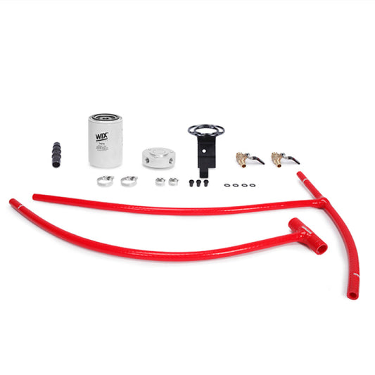 Mishimoto 03-07 Ford 6.0L Powerstroke Coolant Filtration Kit - Red - Mammoth Racing -