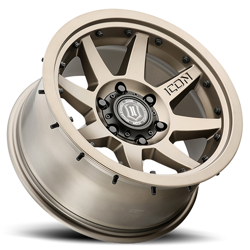 Icon Rebound Pro 17x8.5 5x4.5 0mm Offset 4.75in BS 71.5mm Bore Bronze Wheel - Mammoth Racing -