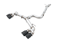 AWE Tuning MK7.5 Golf R Track Edition Exhaust w/Diamond Black Tips 102mm - My Store