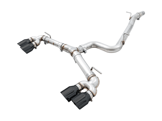 AWE Tuning MK7.5 Golf R Track Edition Exhaust w/Diamond Black Tips 102mm - My Store