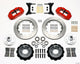 Wilwood Narrow Superlite 6R Front Hub Kit 14.00in Red 79-87 GM G Body - Mammoth Racing -