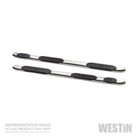 Westin 99-16 Ford F-250/350/450/550 Crew (8 ft) PRO TRAXX 5 WTW Oval Nerf Step Bars - SS - Mammoth Racing -