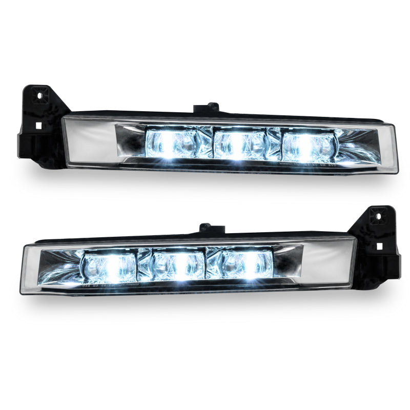Oracle 15-21 Dodge Charger RGB+W Linear Fog Light Upgrade Kit - ColorSHIFT+W - Mammoth Racing -
