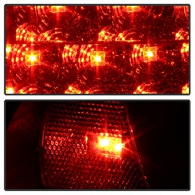 Spyder Pontiac Grand AM 99-05 LED Tail Lights Black ALT-YD-PGAM99-LED-BK - Mammoth Racing -