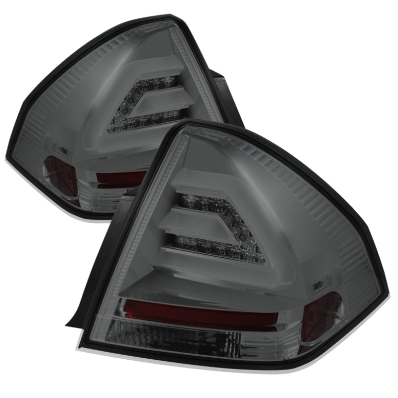 Spyder Chevy Impala 2006-2013 LED Tail Lights Smoke ALT-YD-CHIP06-LED-SM - Mammoth Racing -