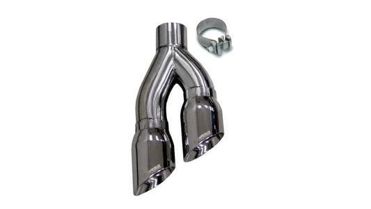 Corsa 3in Inlet 4in Pro Series Twin Side Swept Exhaust Tip Kit - Mammoth Racing -