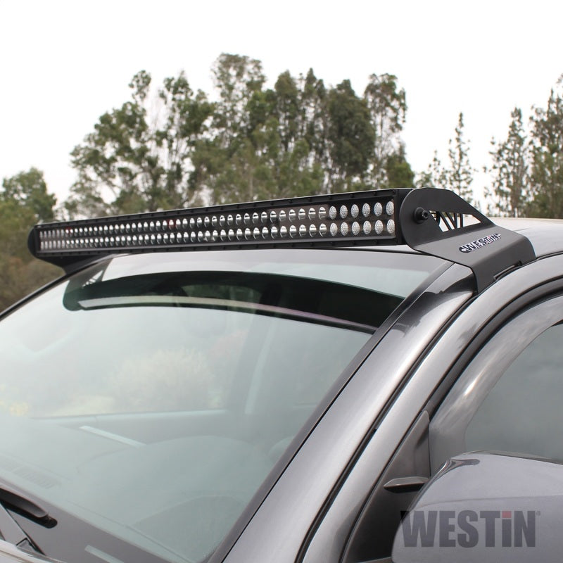 Westin 2005-2018 Toyota Tacoma B-Force Overhead 50in LED Kit - Textured Black - Mammoth Racing -