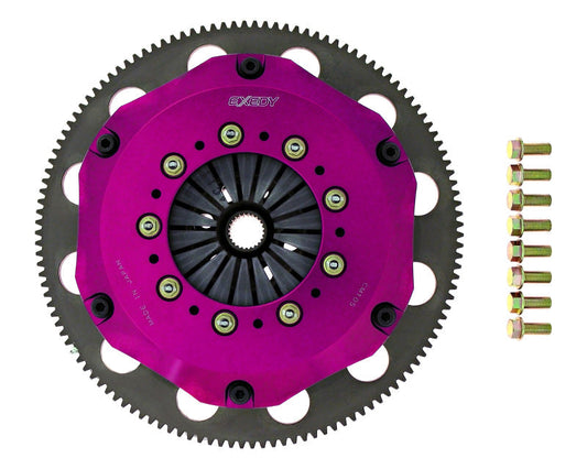Exedy 1990-1996 Nissan 300zx Turbo V6 Hyper Triple Carbon-R Clutch Rigid Disc Push Type Cover