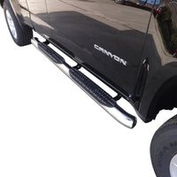 Westin 2015-2018 Chevrolet/GMC Colorado/Canyon Extended Cab PRO TRAXX 4 Oval Nerf Step Bars - SS - Mammoth Racing -