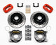 Wilwood Forged Dynalite P/S Park Brake Kit Drill-Red Small Ford 2.50in Offset - My Store