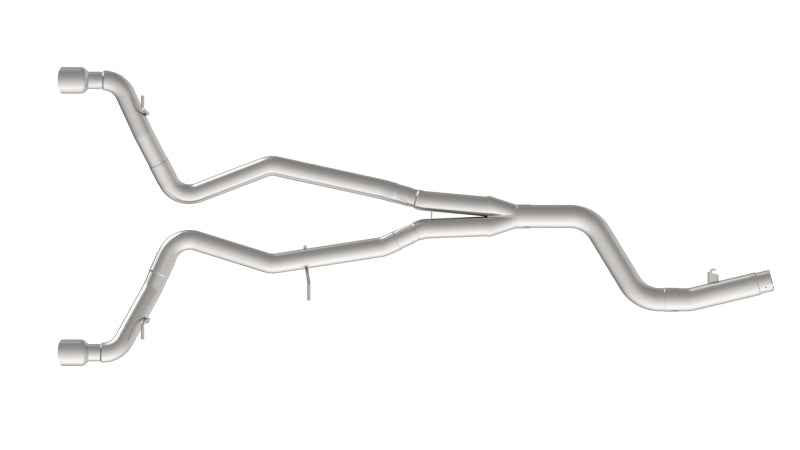 Kooks 2020 Toyota Supra 3.5in x 3in SS Muffler Delete Catback Exhaust w/Polished Tips - Mammoth Racing -
