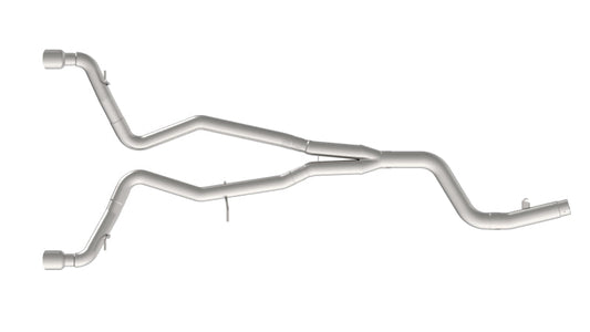 Kooks 2020 Toyota Supra 3.5in x 3in SS Muffler Delete Catback Exhaust w/Polished Tips - Mammoth Racing -