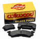 Wilwood PolyMatrix Pad Set - 7812 A Dynapro Dynalite-w/Bridge Bolt - My Store