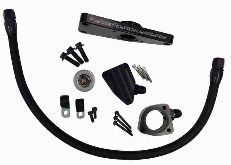 Fleece Performance 03-07 Dodge 5.9L / 04.5-12 6.7L Cummins Coolant Bypass Kit (03-07 Manual Trans) - My Store