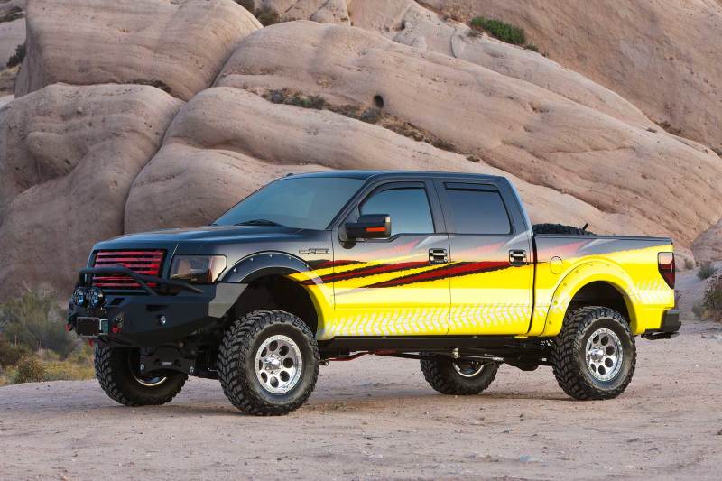 Fabtech 09-13 Ford F150 4WD 6in Perf Sys Gen II w/Dlss 2.5 C/O Resi & Rr Dlss - Mammoth Racing -