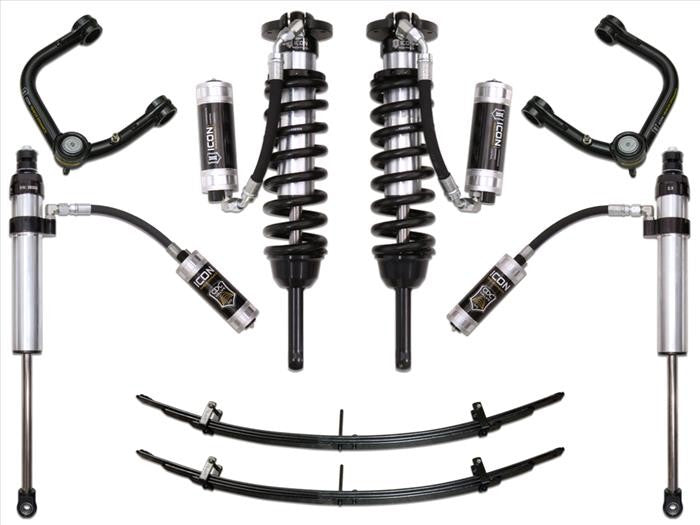 Icon 05-15 Toyota Tacoma 0-3.5in/2016+ Toyota Tacoma 0-2.75in Stg 6 Suspension System w/Tubular Uca - Mammoth Racing -