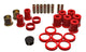 Energy Suspension 80-96 Buick / 78-96 Chevy  / 80-92 Olds Red Rear End Control Arm Bushing Ste - Mammoth Racing -