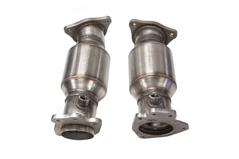 Corsa 20-21 Chevrolet Corvette High Flow 300 Cell Cat Pipes - Mammoth Racing -
