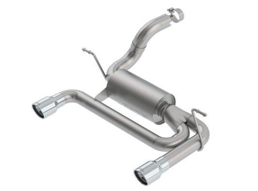 Borla 2018 Jeep Wrangler JL/JLU 3.6L 2DR/4DR ATAK SS Axle Back Exhaust w/3.5in Tips - My Store