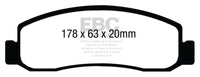 EBC 08-10 Ford F250 (inc Super Duty) 5.4 (2WD) Yellowstuff Front Brake Pads - My Store