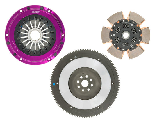 Exedy 2005-2005 Saab 9-2x Aero H4 Hyper Single Clutch Sprung Center Disc Pull Type (w/FW Bolts) - Mammoth Racing -