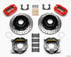 Wilwood Dynapro Dust-Boot P/S Park Brake Kit Drilled Red Big Ford 2.36in Offset - Mammoth Racing -