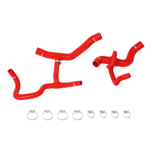 Mishimoto 2016+ Chevrolet Camaro V6 Silicone Radiator Hose Kit (w/ HD Cooling Package) - Red - Mammoth Racing -