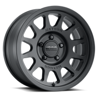 Method Mr703 17x7.5 +50mm Offset 5x130 78.1mm CB Matte Black Wheel - Mammoth Racing -