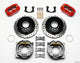 Wilwood Dynapro Low-Profile 11.00in P-Brake Kit Drill-Red Small Ford 2.50in Offset - Mammoth Racing -