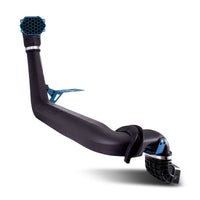 Mishimoto BORNE Off-Road 2018+ Jeep Wrangler JL Snorkel - Micro-Wrinkle Blue - Mammoth Racing -