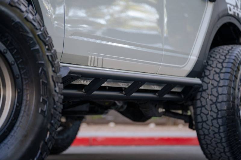 DV8 Offroad 21-22 Ford Bronco FS-15 Series Rock Sliders - Mammoth Racing -