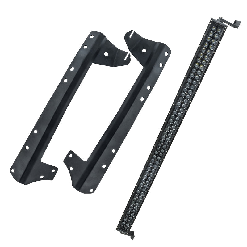Oracle Jeep JK Upper Windshield Brackets/Light Combo - Mammoth Racing -