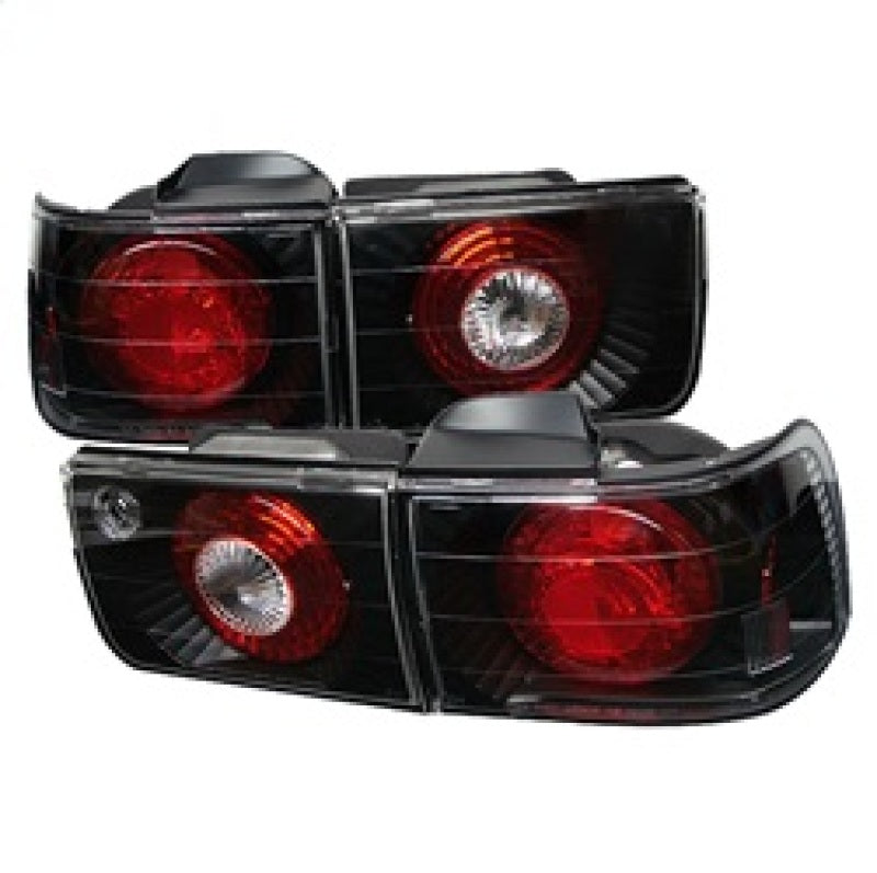 Spyder Honda Accord 92-93 4Dr Euro Style Tail Lights Black ALT-YD-HA92-4D-BK - Mammoth Racing -