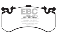 EBC 11+ Audi A8 Quattro 6.3 (Cast Iron Rotors) Yellowstuff Front Brake Pads - My Store