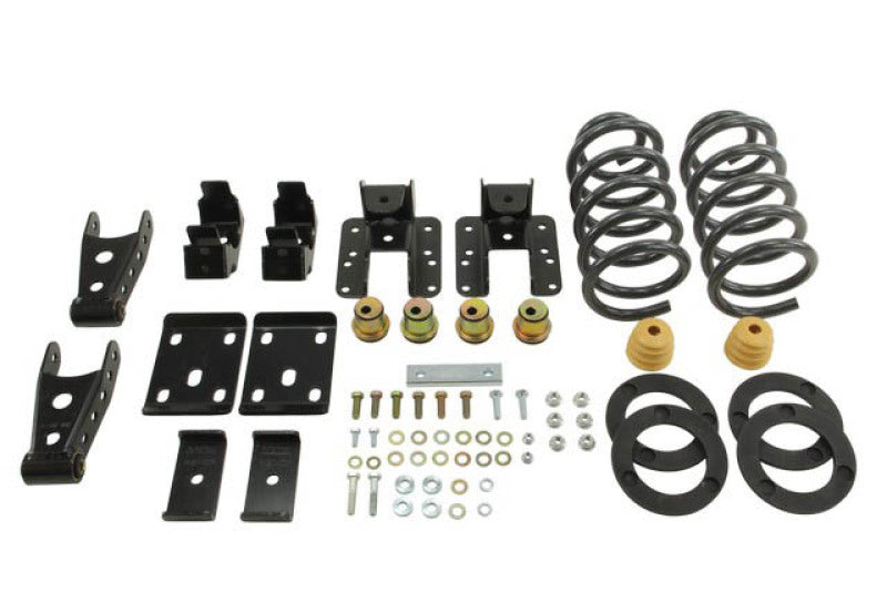 Belltech Lowering KIT 2014 Silverado/Sierra Std Cab 2WD 1in or 2in Front/4in Rear w/o Shocks - Mammoth Racing -