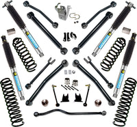 Superlift 07-18 Jeep Wrangler JK Unlimited 4in Lift Kit w/ Bilstein Shocks - Mammoth Racing -