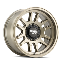 Dirty Life 9310 Canyon 17x9 / 6x135 BP / 0mm Offset / 87.1mm Hub Satin Gold Wheel - Mammoth Racing -