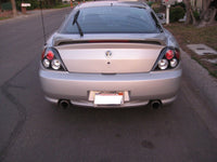 Spyder Hyundai Tiburon 03-05 Euro Style Tail Lights Black ALT-YD-HYT03-BK - Mammoth Racing -