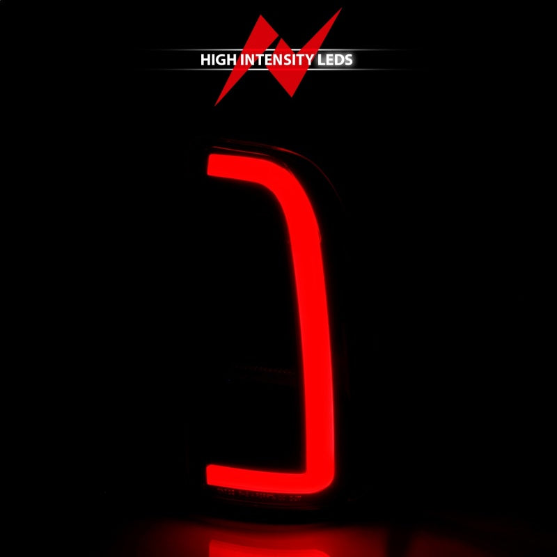 ANZO 00-06 Toyota Tundra (Std. Bed/Reg Cab) LED Taillights w/Light Bar Black Housing Smoke Lens - My Store