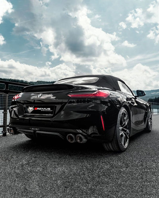 Remus 2018 BMW Z4 M40I Roadster 3.0L Turbo (B58B30C R6 w/GPF) Axle Back Exhaust (Tail Pipes Req) - Mammoth Racing -