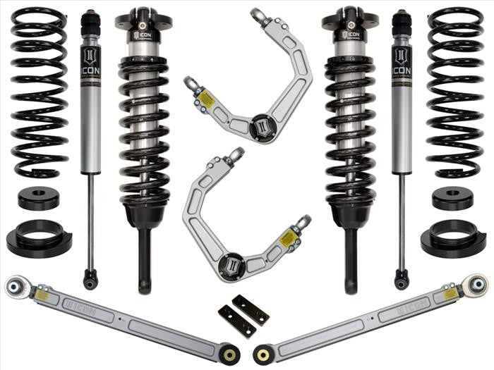 Icon 03-09 Lexus Gx470 0-3.5in Stage 3 Suspension System w/ Billet UCA - Mammoth Racing -