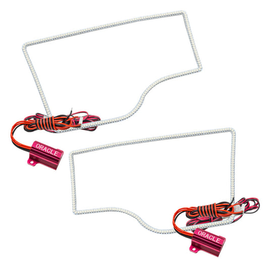 Oracle Dodge Ram Non-Sport 09-13 LED Halo Kit - White - Mammoth Racing -