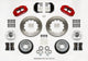 Wilwood Narrow Superlite 6R Front Hub Kit 14.00in Red Magnum Force Drop Spindle - My Store
