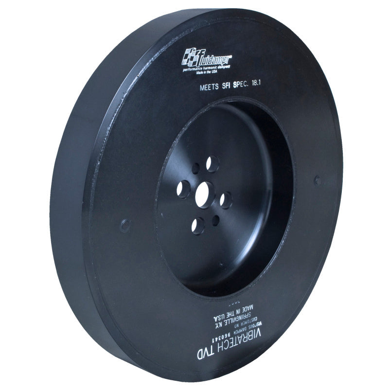 Fluidampr Dodge Cummins 5.9L Comp Series (No Pulley) Steel Internally Balanced Damper - Mammoth Racing -