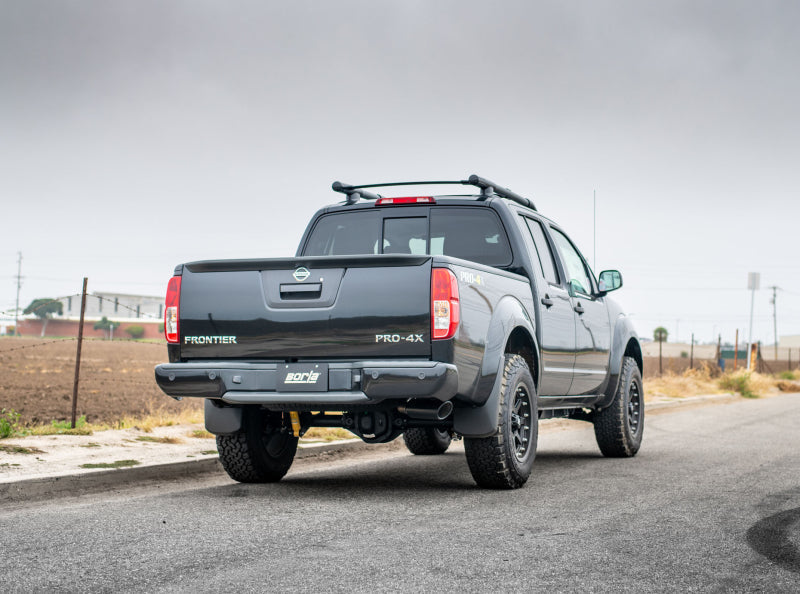 Borla 05-19 Nissan Frontier 4.0L V6 AT/MT Regular Cab S-type Exhaust (2wd/4wd) - Black Chrome Tip - My Store