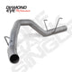 Diamond Eye KIT 4in DPF-BACK SGL AL: DODGE 6.7L 2500 2014 LONG BOX ONLY - Mammoth Racing -