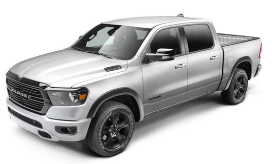 Bushwacker 19-22 Ram 1500 (Excl. Rebel/TRX) 76.3 & 67.4in Bed OE Style Flares 4pc Set - Blk / Smooth - Mammoth Racing -